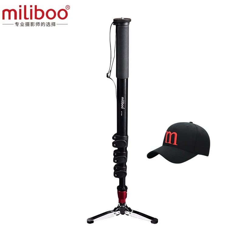 Miliboo MTT705A профессиональный алюминиевый портативный штатив для камеры без