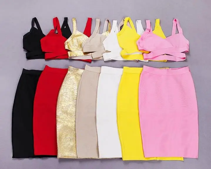 2017 new women fashion two pieces set ladies red blue white black gold pink hot strap elegant evening party bandage dress
2017 new women fashion two pieces set ladies red blue white black gold pink hot strap elegant evening party bandage dress