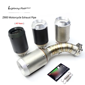 Z900 Exhaust Pipe for Kawasaki Ninja 900 Motorcycle Exhaust Mid Tail Pipe Slip On 51 mm Middle Converter Stainless Steel Escape
Z900 Exhaust Pipe for Kawasaki Ninja 900 Motorcycle Exhaust Mid Tail Pipe Slip On 51 mm Middle Converter Stainless Steel Escape