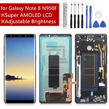 Super AMOLED for Samsung Galaxy Note 8 N950F LCD Display with Frame Touch Screen Digitizer LCD Display for Galaxy Note8 Parts
Super AMOLED for Samsung Galaxy Note 8 N950F LCD Display with Frame Touch Screen Digitizer LCD Display for Galaxy Note8 Parts
