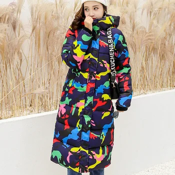 winter jacket women 2019 thicken warm cotton-padded long coat women winter hooded print parka outwear plus size female
winter jacket women 2019 thicken warm cotton-padded long coat women winter hooded print parka outwear plus size female