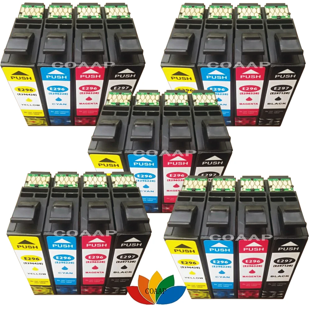 5 Set Compatible EPSON XP 431 231 241 Printer Ink Cartridges for T2971BK T2962C T2963M T2964Y 29XL
5 Set Compatible EPSON XP 431 231 241 Printer Ink Cartridges for T2971BK T2962C T2963M T2964Y 29XL