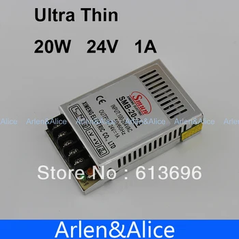 20W 24V 1A Ultra thin Single DC Output Switching power supply for LED Strip light smps
20W 24V 1A Ultra thin Single DC Output Switching power supply for LED Strip light smps
