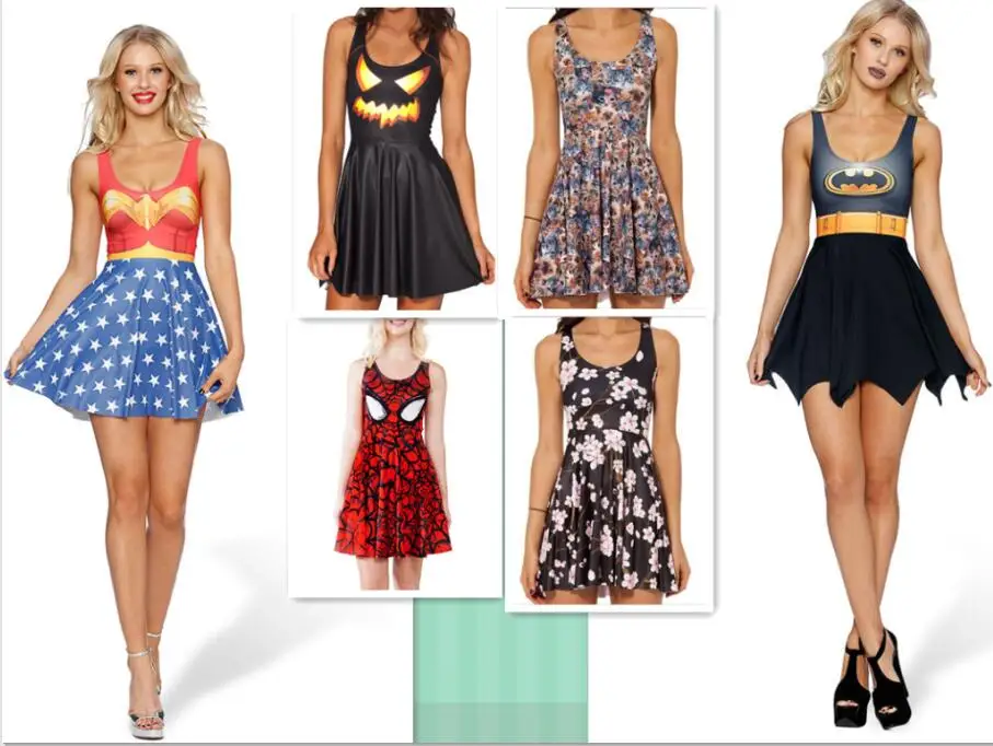 Halloween Batman Spiderman Superman costume fancy dress Women Digital Printing THE RIDDLER REVERSIBLE SKATER DRESS dress
Halloween Batman Spiderman Superman costume fancy dress Women Digital Printing THE RIDDLER REVERSIBLE SKATER DRESS dress