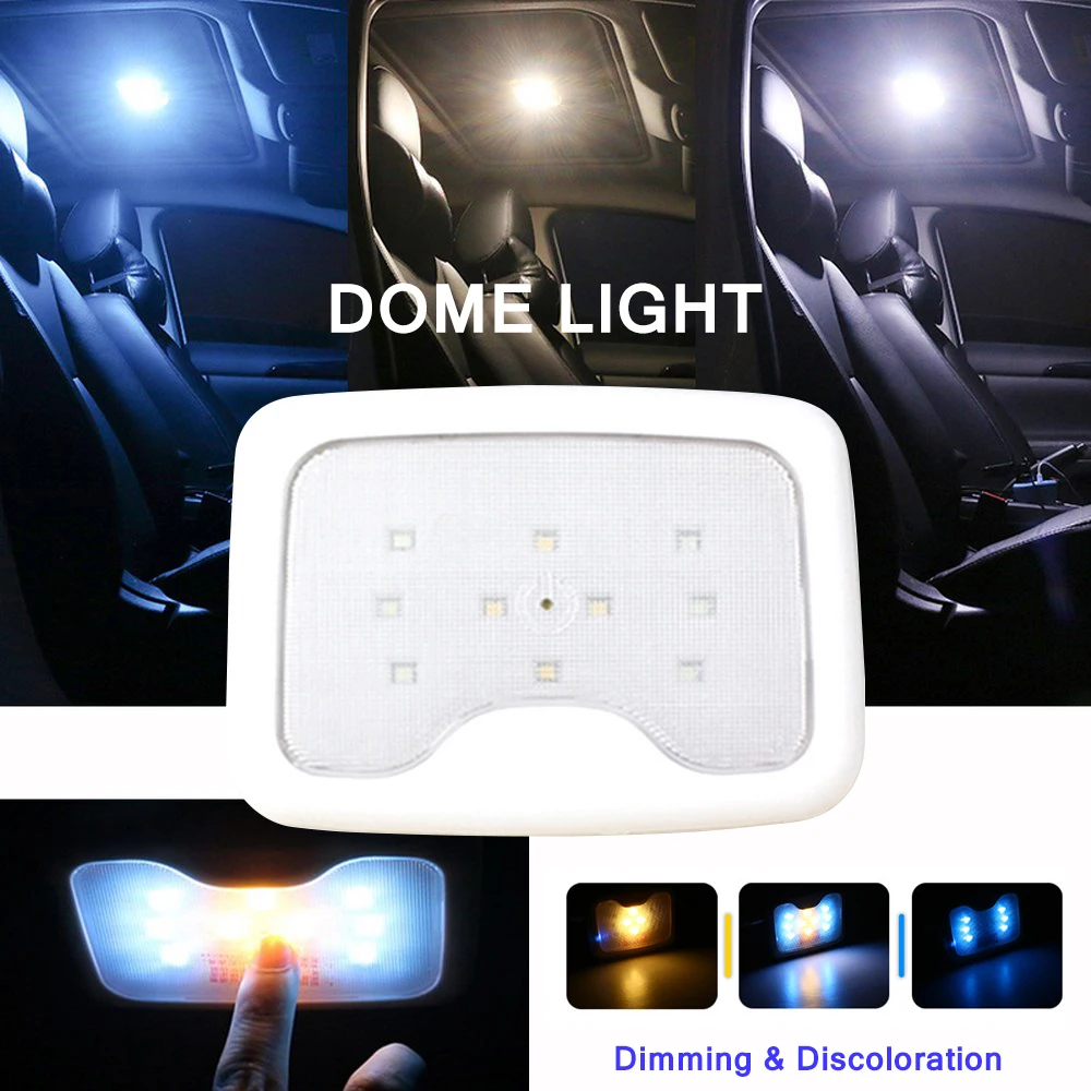 Seineca USB Rechargeable LED Car Reading Light Dome Light Indoor/Outdoor Night Lamp Universal For Cars Home Use
Seineca USB Rechargeable LED Car Reading Light Dome Light Indoor/Outdoor Night Lamp Universal For Cars Home Use