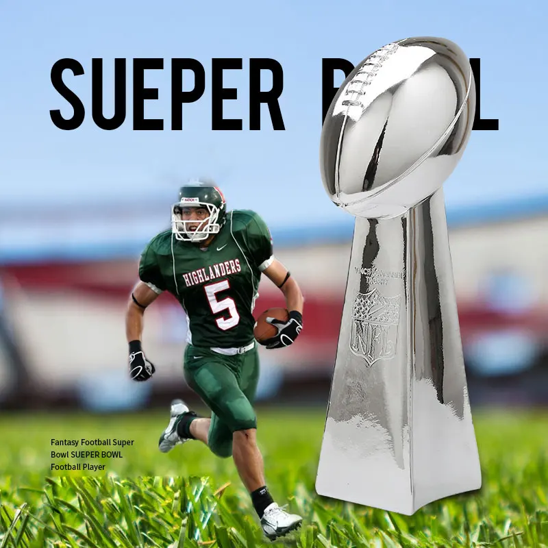 1:1 Scale Football Trophy Metal Model Super Bowl Vince Lombardi Cup Customizable Trophy Model Toy Ornaments Gift Collection
1:1 Scale Football Trophy Metal Model Super Bowl Vince Lombardi Cup Customizable Trophy Model Toy Ornaments Gift Collection