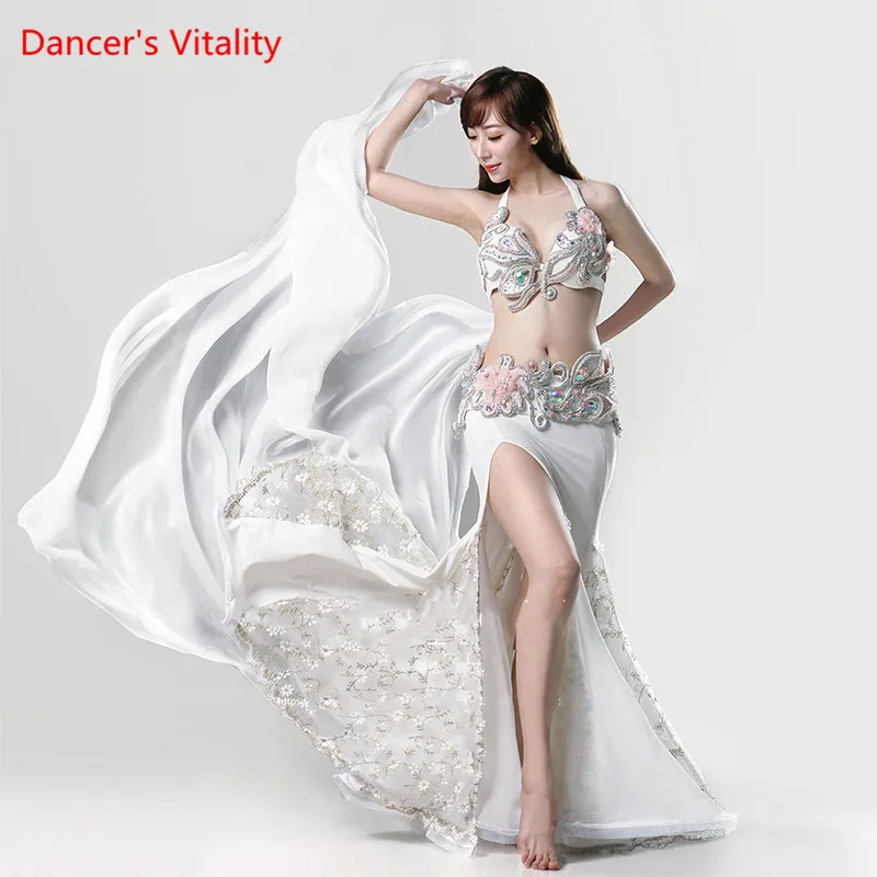 2018 Dance Stage Wear Luxury Custom Made Ballroom Belly Dance Bra+Long Skirt Set for Women Mermaid Skirt Costumes
2018 Dance Stage Wear Luxury Custom Made Ballroom Belly Dance Bra+Long Skirt Set for Women Mermaid Skirt Costumes