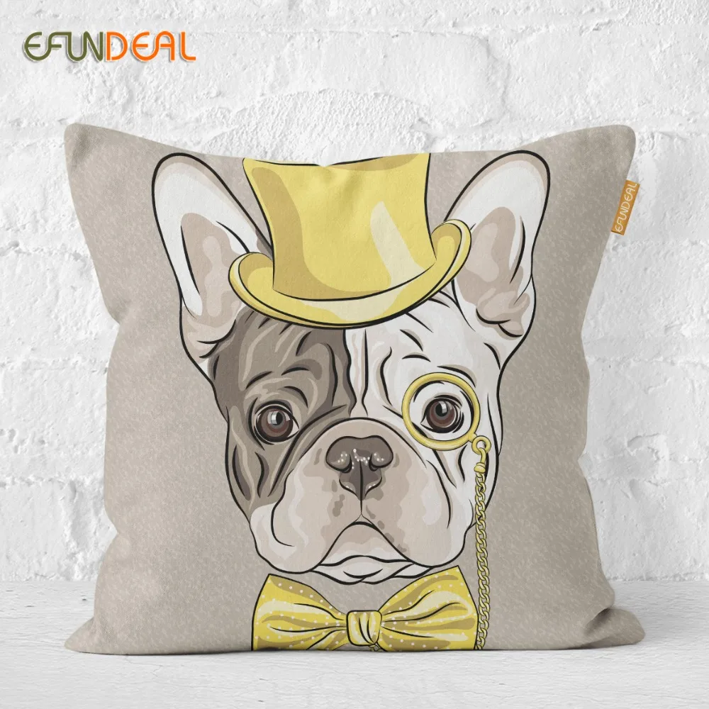 Cute Cartoon Cushion Cover Dogs bulldog Dachshund Pillow Case For Sofa Couch Bed Chair Home Decoration 45*45cm/60*60cm
Cute Cartoon Cushion Cover Dogs bulldog Dachshund Pillow Case For Sofa Couch Bed Chair Home Decoration 45*45cm/60*60cm