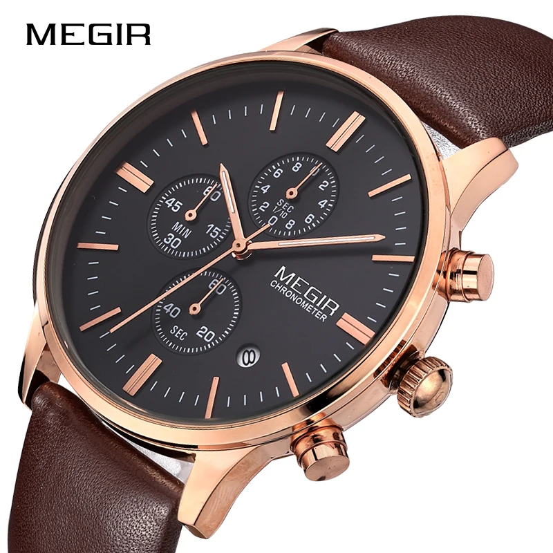 MEGIR Men's Sports Watches Fashion Casual Quartz Watch Men Luxury Top Brand Waterproof Wristwatches Clock Male Relogio Masculino
MEGIR Men's Sports Watches Fashion Casual Quartz Watch Men Luxury Top Brand Waterproof Wristwatches Clock Male Relogio Masculino