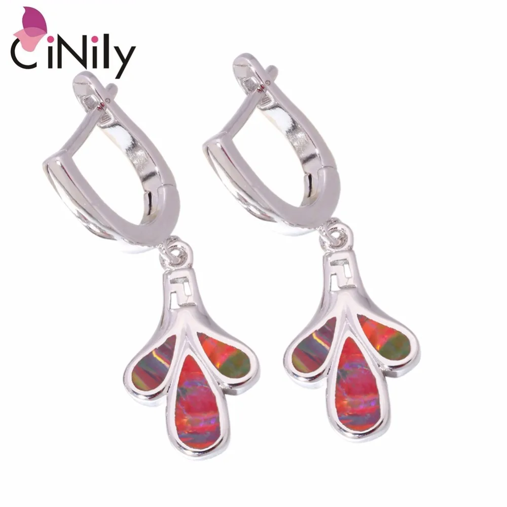 CiNily Created Orange Fire Opal Silver Plated Wholesale Hot Sell Fashion Jewelry for Women Wedding Drop Earrings 1 1/4" OH4373
CiNily Created Orange Fire Opal Silver Plated Wholesale Hot Sell Fashion Jewelry for Women Wedding Drop Earrings 1 1/4" OH4373