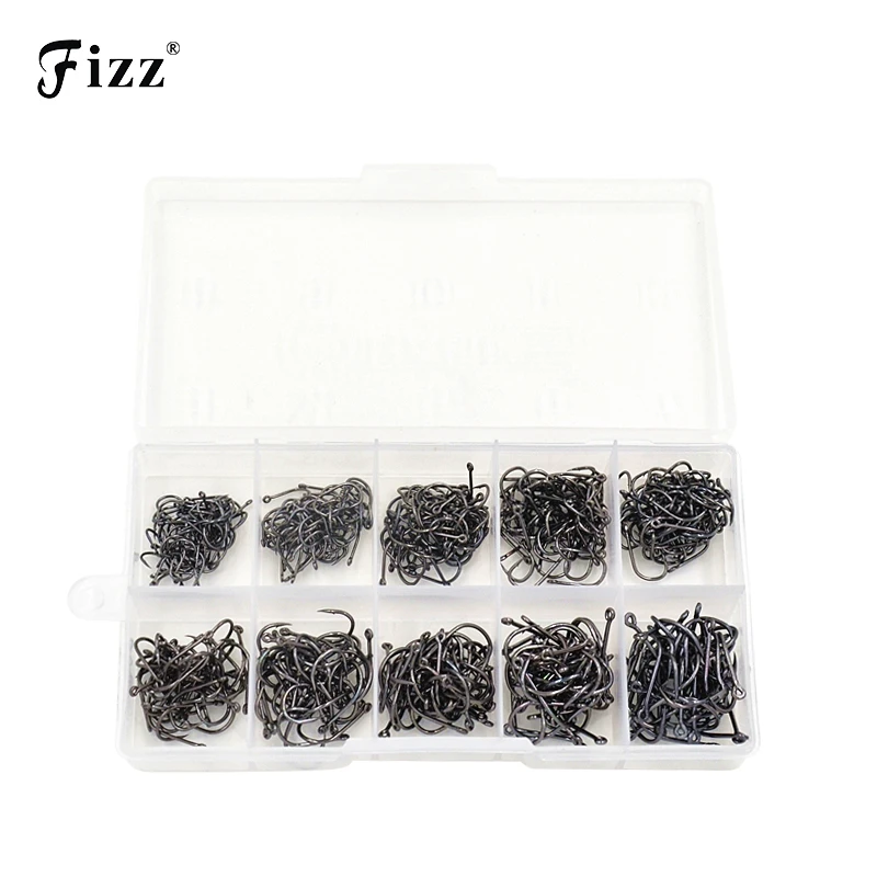 500Pcs/box Size #3-#12 High Carbon Steel Fishhooks Circle Hooks Fishing Hook Barbed Fishhook Set Carp Fishing Tackle Accessories
500Pcs/box Size #3-#12 High Carbon Steel Fishhooks Circle Hooks Fishing Hook Barbed Fishhook Set Carp Fishing Tackle Accessories