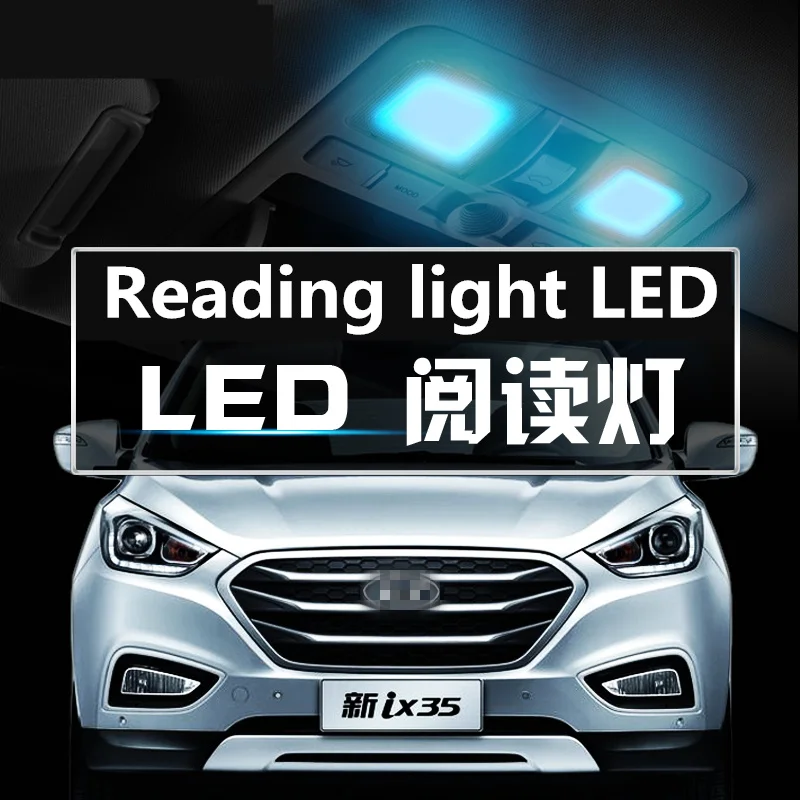 For Hyundai ix35 Car Reading Light LED Ceiling Light Trunk Light Interior Interior Light Refit 15W 5000K White Blue Purple
For Hyundai ix35 Car Reading Light LED Ceiling Light Trunk Light Interior Interior Light Refit 15W 5000K White Blue Purple