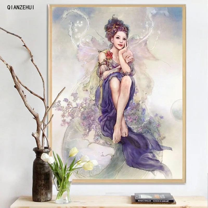 DIY Rhinestone plastic crafts painting diamond Angel beauty Square diamond painting cross stitch full diamond embroidery
DIY Rhinestone plastic crafts painting diamond Angel beauty Square diamond painting cross stitch full diamond embroidery