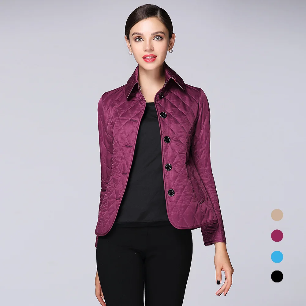 2018 new winter Women 's parkas England Style classic plaid check collar Outer Wear female jacket hot sale women's clothing
2018 new winter Women 's parkas England Style classic plaid check collar Outer Wear female jacket hot sale women's clothing