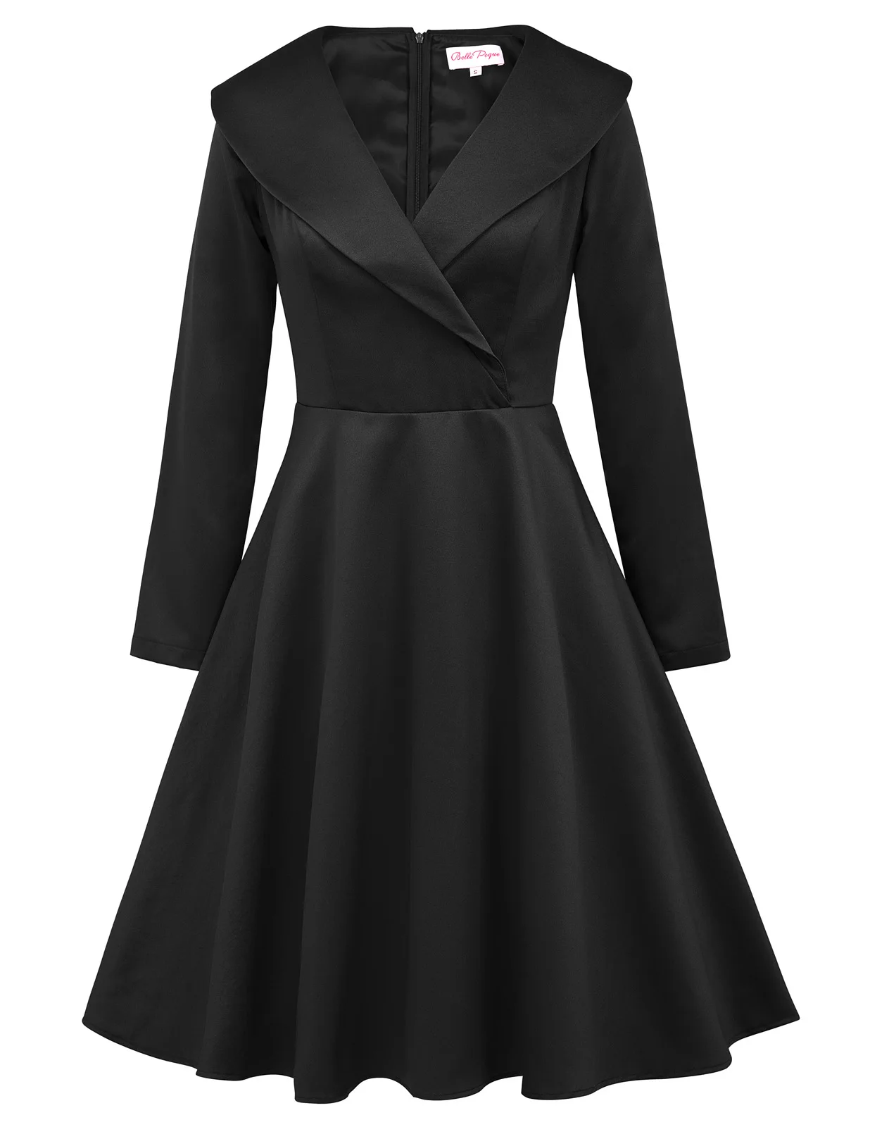 Retro Vintage Dresses 50s 60s Black Wine Blue Womens Clothing Long Sleeve V-Neck Flared 2018 Autumn A-Line Casual Party Dresses
Retro Vintage Dresses 50s 60s Black Wine Blue Womens Clothing Long Sleeve V-Neck Flared 2018 Autumn A-Line Casual Party Dresses
