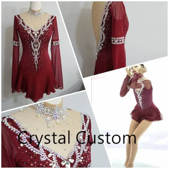 Girls Figure Skating Dress New Brand Ice Skating Dresses Custom-made For Competition DR4830
Girls Figure Skating Dress New Brand Ice Skating Dresses Custom-made For Competition DR4830