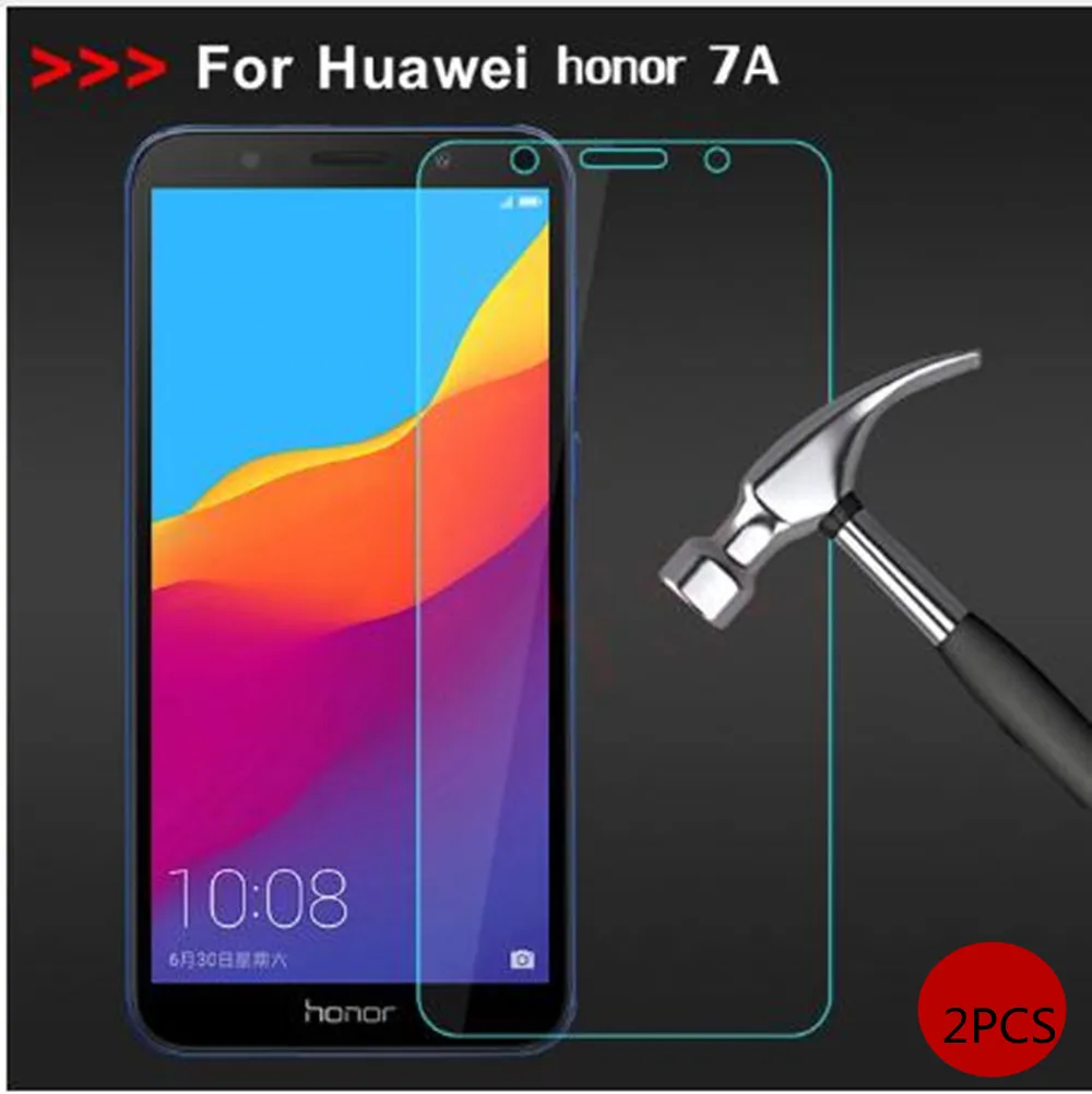 Фото Закаленное стекло для Huawei Honor 7C Pro 7A Y5 Prime 2018 Защитная пленка - купить