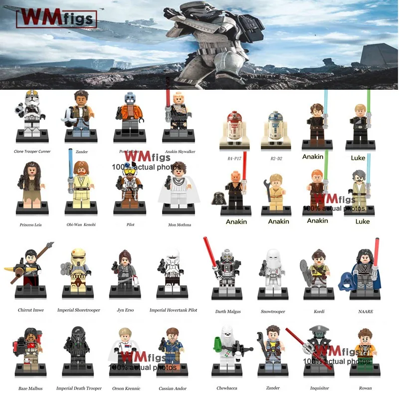 Princess Leia Inquisitor Darth Malgus Rowan Kenobi Zaner Anakin Skywalker Robot Building Blocks Kids Toys Boy
Princess Leia Inquisitor Darth Malgus Rowan Kenobi Zaner Anakin Skywalker Robot Building Blocks Kids Toys Boy
