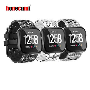 Honecumi Adjustable Replacement Soft Silicone Sport Wristband Strap for Fitbit Versa Smartwatch Bracelet Versa Bands 3 Pack
Honecumi Adjustable Replacement Soft Silicone Sport Wristband Strap for Fitbit Versa Smartwatch Bracelet Versa Bands 3 Pack