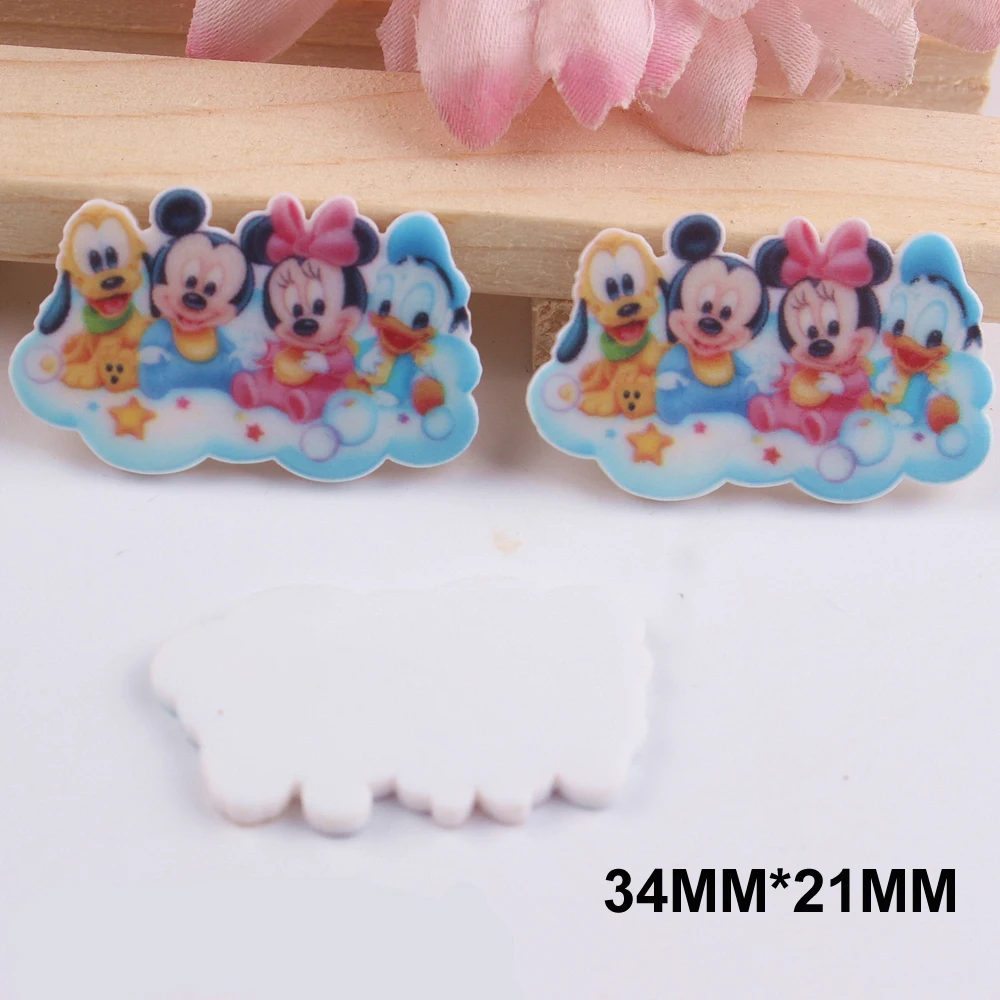 50pcs 34*21MM Cartoon Characters Resin Flatback Cute Mouse Duck Dog Planar Resin Cabochon DIY Craft Embellishments Resina FR150
50pcs 34*21MM Cartoon Characters Resin Flatback Cute Mouse Duck Dog Planar Resin Cabochon DIY Craft Embellishments Resina FR150