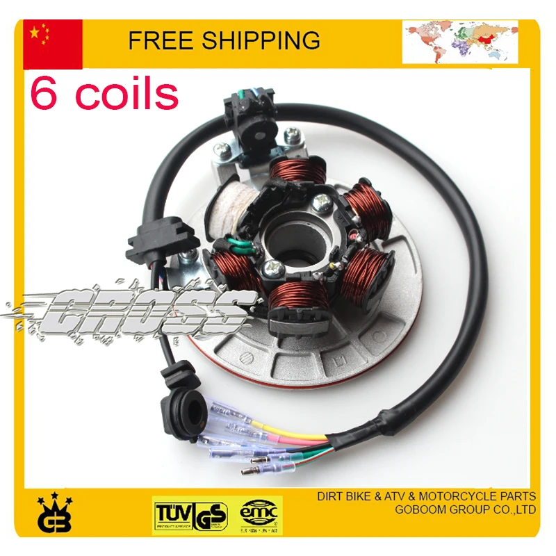 kayo orion YX140 140cc ATV dirt bike magneto stator rotor 6 coils ATV Motorcycle Magneto coil free shipping
kayo orion YX140 140cc ATV dirt bike magneto stator rotor 6 coils ATV Motorcycle Magneto coil free shipping