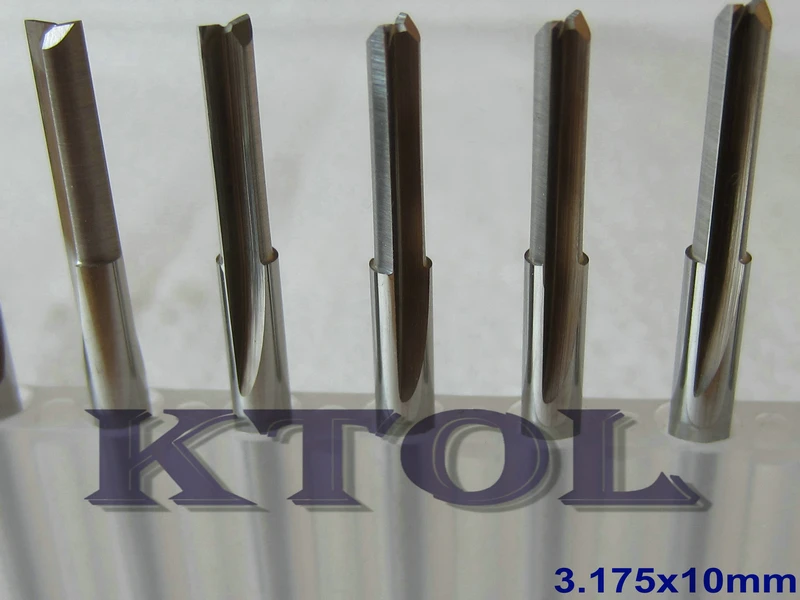 Free Shipping 10pcs/lot 3.175*10MM Solid Carbide 2 Straight Flutes Router Bits/Wood Router Cutter on CNC milling machine tool
Free Shipping 10pcs/lot 3.175*10MM Solid Carbide 2 Straight Flutes Router Bits/Wood Router Cutter on CNC milling machine tool