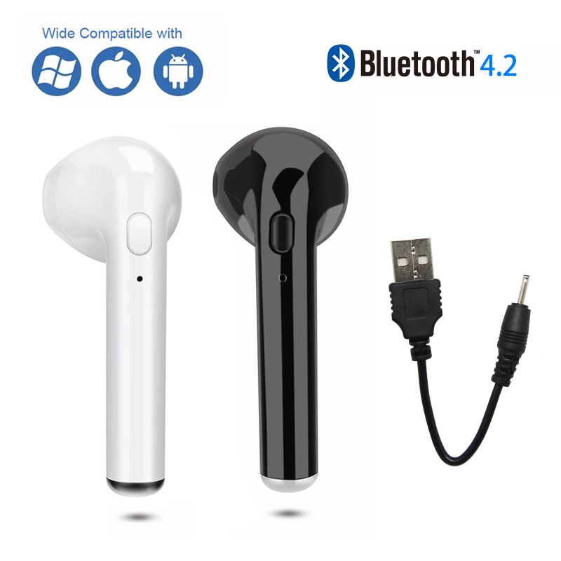 i7 Bluetooth Headphones Mini Wireless Earphones Small Earbuds Sport Handsfree Bluetooth Headset with Mic for Smart Phone
i7 Bluetooth Headphones Mini Wireless Earphones Small Earbuds Sport Handsfree Bluetooth Headset with Mic for Smart Phone