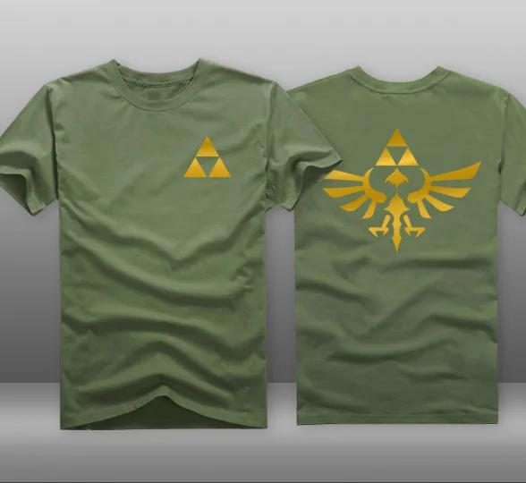 Game The Legend of Zelda Link Triforce Logo T-shirts Mens Casual Cotton Short Sleeve O-Neck Tops Tee Shirts
Game The Legend of Zelda Link Triforce Logo T-shirts Mens Casual Cotton Short Sleeve O-Neck Tops Tee Shirts
