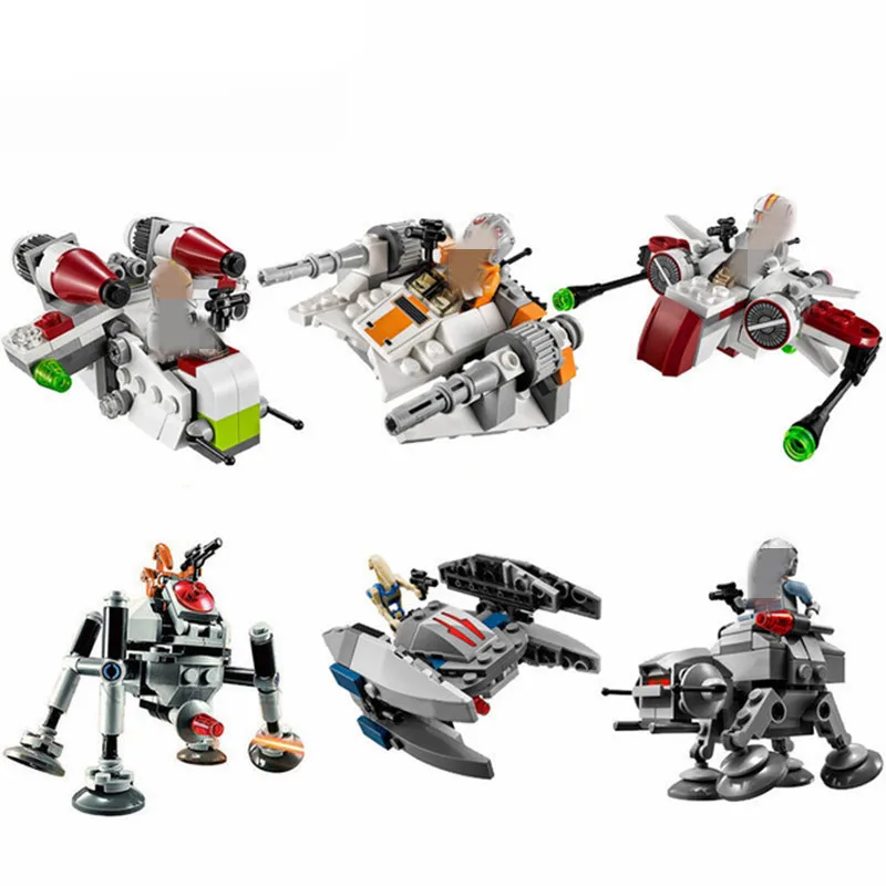 Star Wars Resistance X-Wing TIE Advanced Prototype Micro Fighters Starwars The Wookiee Gunboat Blocks Toys Compatible with Lego
Star Wars Resistance X-Wing TIE Advanced Prototype Micro Fighters Starwars The Wookiee Gunboat Blocks Toys Compatible with Lego