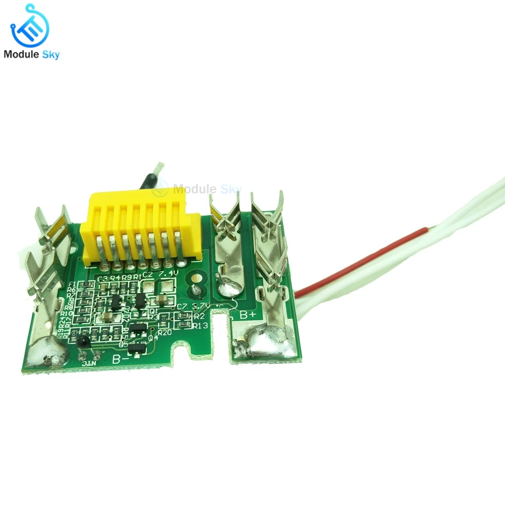 Lithium Battery Charging Protection Chip PCB Circuit Board balancer equalizer for BL1830 BL1815 BL1840 BL1845 BL1860 BL1850
Lithium Battery Charging Protection Chip PCB Circuit Board balancer equalizer for BL1830 BL1815 BL1840 BL1845 BL1860 BL1850