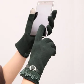 Fashion Design Cotton Women Touch Screen Lace Gloves Cute Lady Gloves 5 Color Stylish Gift
Fashion Design Cotton Women Touch Screen Lace Gloves Cute Lady Gloves 5 Color Stylish Gift