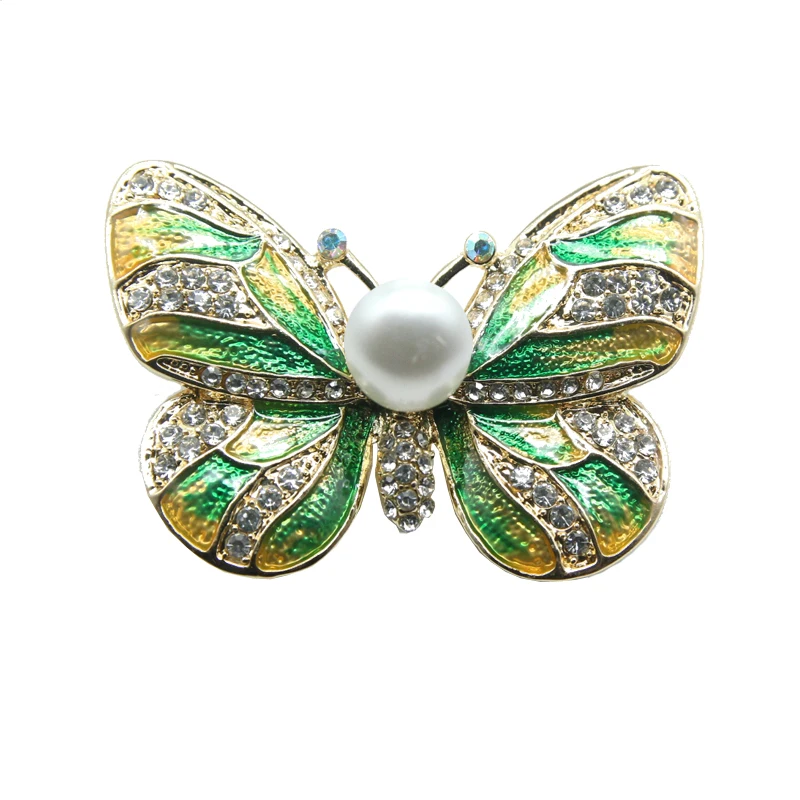 RHao New Green Enamel butterfly Brooch pins Flying Insect Butterfly Brooches for Women and Girls Coat Dress jewelry buckles
RHao New Green Enamel butterfly Brooch pins Flying Insect Butterfly Brooches for Women and Girls Coat Dress jewelry buckles