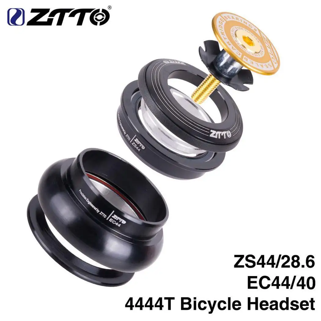 4444T 44mm ZS44 MTB Bike Road Bicycle Tapered Tube 28.6/40 Headset EC44/40 ZS44/28.6 7mm Cap
4444T 44mm ZS44 MTB Bike Road Bicycle Tapered Tube 28.6/40 Headset EC44/40 ZS44/28.6 7mm Cap