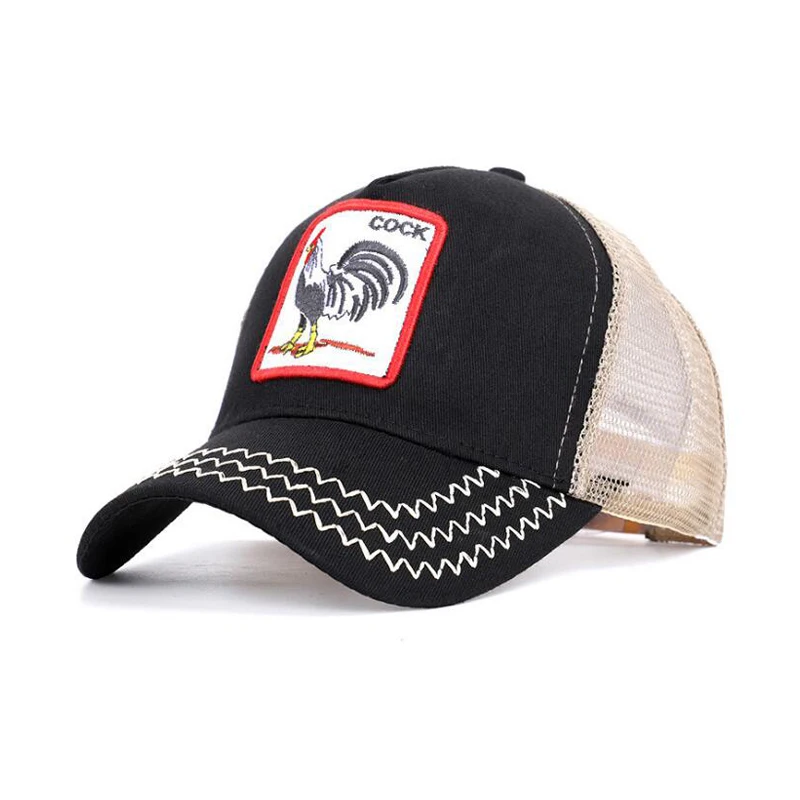 Summer Animals Cock Embroidery Baseball Caps Men Women Snapback Hip Hop Hat Breathable Mesh Sun Gorras Unisex Stallion Cap
Summer Animals Cock Embroidery Baseball Caps Men Women Snapback Hip Hop Hat Breathable Mesh Sun Gorras Unisex Stallion Cap