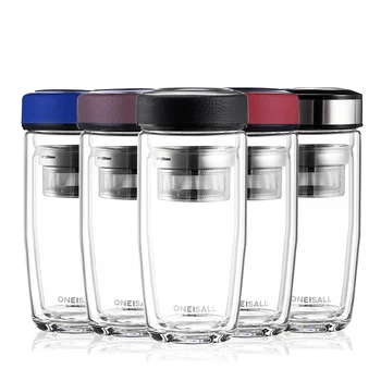 OneIsAll Tea Glass Coffee Mug Double Walled Mug for Tea Water Bottle Tumbler Coffee Glass With Tea Filter/Cover Drink Male Gift
OneIsAll Tea Glass Coffee Mug Double Walled Mug for Tea Water Bottle Tumbler Coffee Glass With Tea Filter/Cover Drink Male Gift