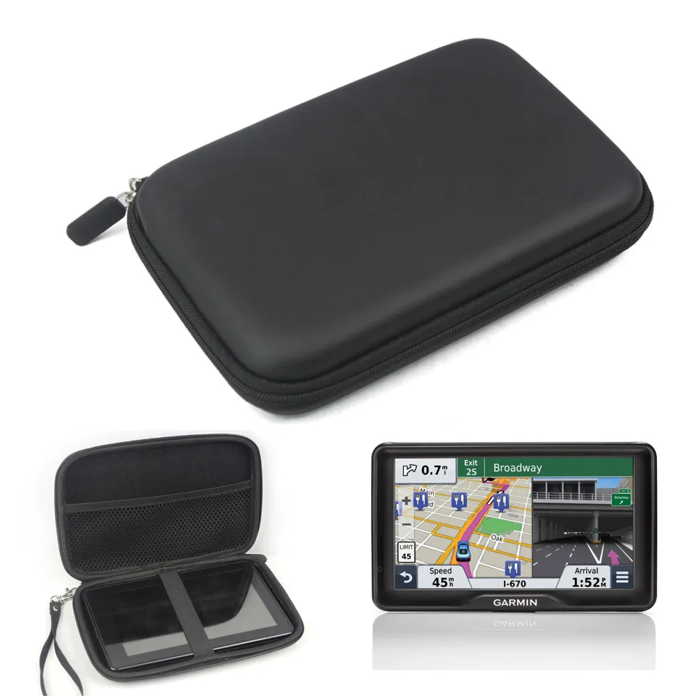 

7" Inch Hard Outdoor Traveling Protect Case Bag Portable Bag Cover For 6" 7'' Garmin Nuvi Kindle Fire Magellan GPS Navigator