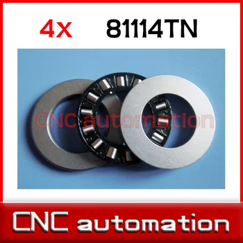 4pcs 81114-TN 70x95x18mm Quality Cylindrical Roller shaft Thrust Bearing 81114 81114TN K81114TN GS81114 WS81114
4pcs 81114-TN 70x95x18mm Quality Cylindrical Roller shaft Thrust Bearing 81114 81114TN K81114TN GS81114 WS81114