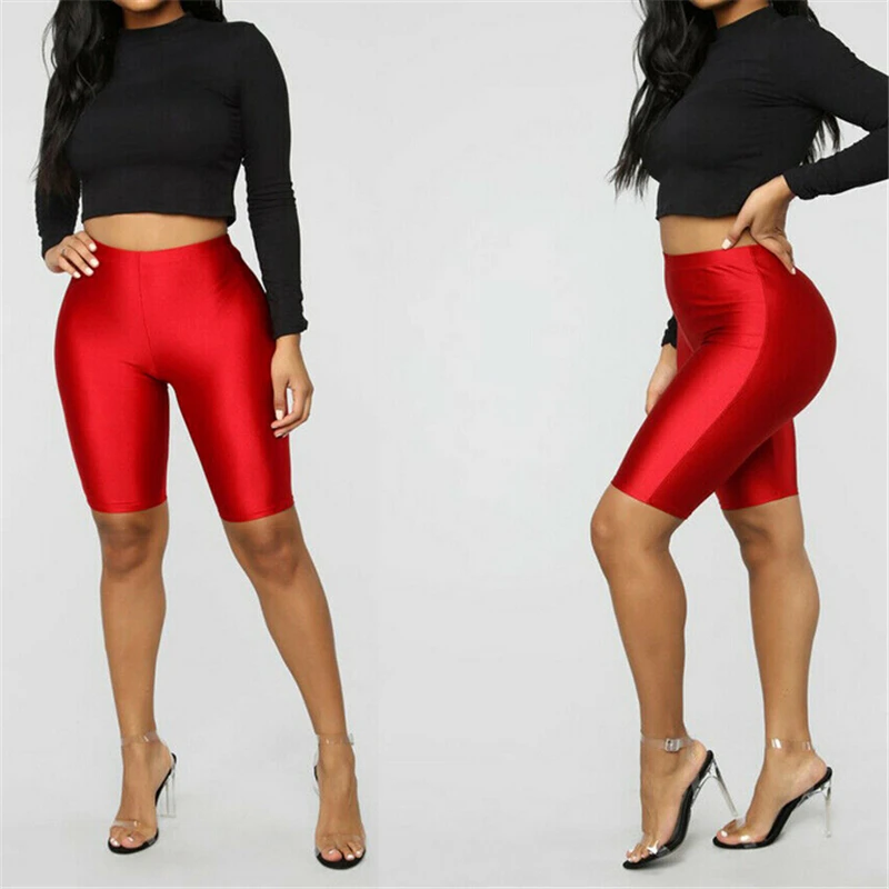 Women Shorts Fashion High Waist Trousers Gym Active Dance Cycling Shorts Solid Color Short Trousers Short Mujer Cintura Alta
Women Shorts Fashion High Waist Trousers Gym Active Dance Cycling Shorts Solid Color Short Trousers Short Mujer Cintura Alta
