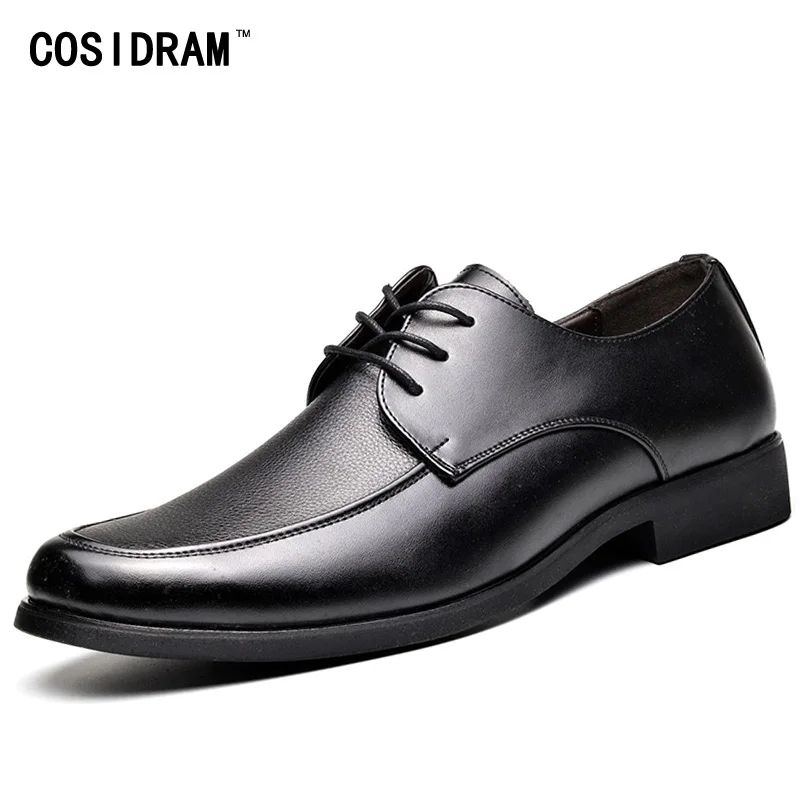 COSIDRAM Men Formal Shoes New 2018 Oxfords Wedding Business Shoes PU Leather Dress Shoes For Male Fashion BRM-966
COSIDRAM Men Formal Shoes New 2018 Oxfords Wedding Business Shoes PU Leather Dress Shoes For Male Fashion BRM-966