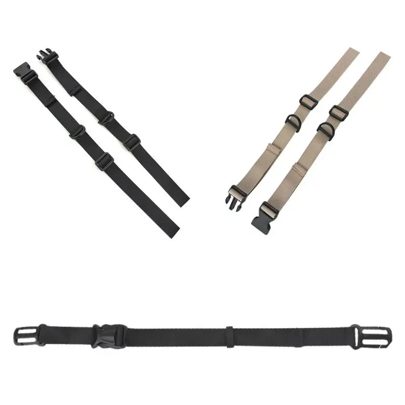 2Pcs/Pair Adjustable Nylon Backpack Chest Harness Anti-Slip Tape Replacement With Quick Release Buckle D Ring
2Pcs/Pair Adjustable Nylon Backpack Chest Harness Anti-Slip Tape Replacement With Quick Release Buckle D Ring