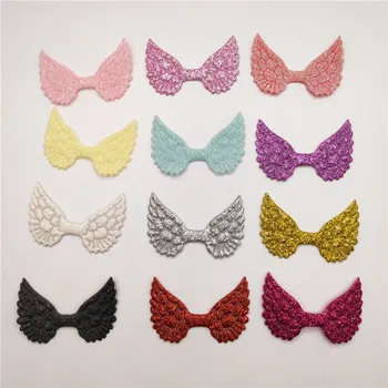 12pcs/Lot 5x3.3cm Shiny Angel wing Head Padded Applique Crafts for scrapbooking girls hair accessories bows
12pcs/Lot 5x3.3cm Shiny Angel wing Head Padded Applique Crafts for scrapbooking girls hair accessories bows