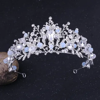 Sky Blue Rhinestone Crown Bridal Wedding Hair Accessories Pageant Tiara Crown Jewelry
Sky Blue Rhinestone Crown Bridal Wedding Hair Accessories Pageant Tiara Crown Jewelry