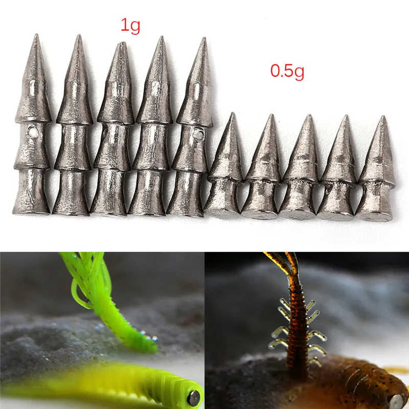 5pcs/8pcs Tungsten Nail Pagoda Fishing Sinker Small Thin Worm Weights Sinkers Fishing Tackle Insert Into Soft Plastic Lures
5pcs/8pcs Tungsten Nail Pagoda Fishing Sinker Small Thin Worm Weights Sinkers Fishing Tackle Insert Into Soft Plastic Lures