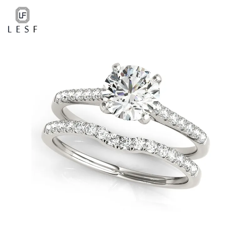 LESF 1 Carat 925 Sterling Silver Single Row Stone Ring Fashion Simple Sona Engagement Ring Ms Ring Set Customized
LESF 1 Carat 925 Sterling Silver Single Row Stone Ring Fashion Simple Sona Engagement Ring Ms Ring Set Customized