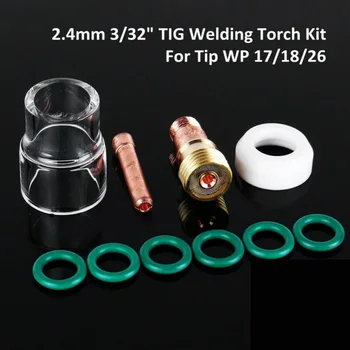 10pcs/Set TIG Welding Torch Stubby Gas Lens #12 Heat Resistant Cup Kit For WP-17/18/26 TIG Welding Torch Accessories
10pcs/Set TIG Welding Torch Stubby Gas Lens #12 Heat Resistant Cup Kit For WP-17/18/26 TIG Welding Torch Accessories