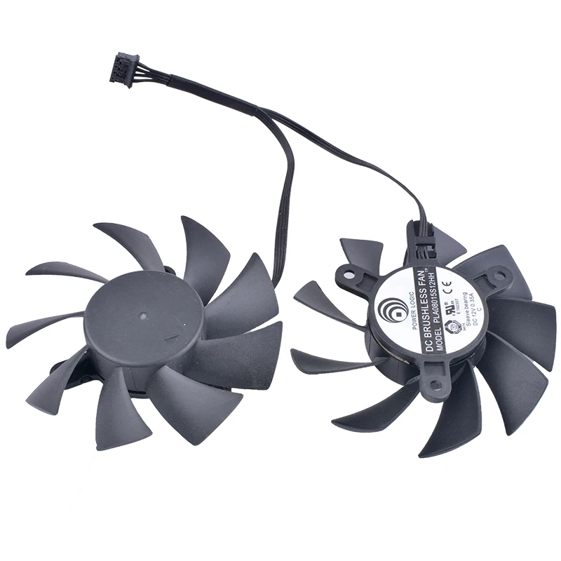 

COOLING REVOLUTION PLA0815S12HH 12V 0.35A 4-wire 4pin GTX680 graphics card cooling fan