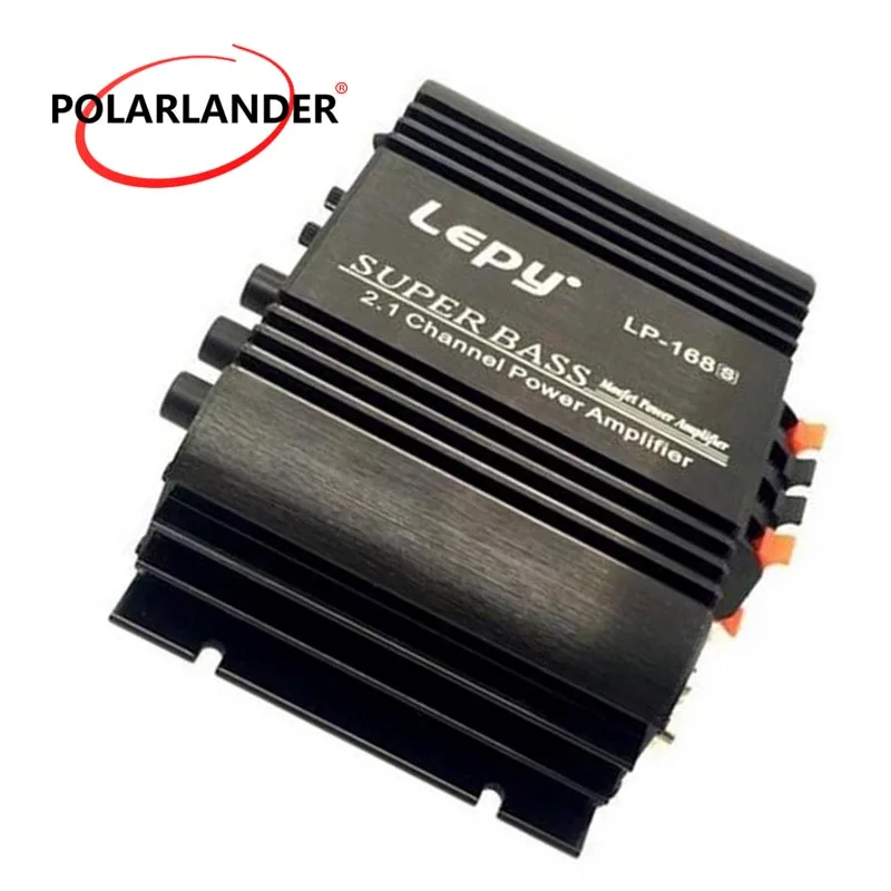 Lepy LP168S 12V Power Subwoofer 2.1 Channel Auto Audio Car Amplifier Bass Output HiFi Stereo Sound WithAUX Function Loud Speaker
Lepy LP168S 12V Power Subwoofer 2.1 Channel Auto Audio Car Amplifier Bass Output HiFi Stereo Sound WithAUX Function Loud Speaker