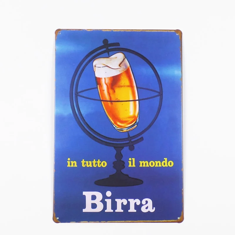 in tutto il mondo birre Metal Tin Sign Plaque Vintage Plates Decorative Coffee Bar Retro Decoration Home Decor 20x30 cm
in tutto il mondo birre Metal Tin Sign Plaque Vintage Plates Decorative Coffee Bar Retro Decoration Home Decor 20x30 cm