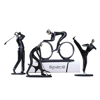 Modern Resin People Sports Model Ornaments Football Kung Fu Figurines Living Room Bedroom Study Decoration Crafts Miniatures
Modern Resin People Sports Model Ornaments Football Kung Fu Figurines Living Room Bedroom Study Decoration Crafts Miniatures