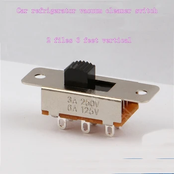 5pcs TSH car refrigerator vacuum cleaner 2-speed toggle switch 6-pin vertical SS-22L05 (2P2T)
5pcs TSH car refrigerator vacuum cleaner 2-speed toggle switch 6-pin vertical SS-22L05 (2P2T)